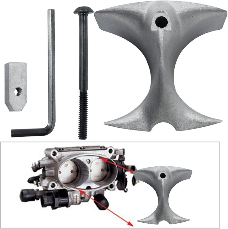 YHB Throttle Body Booster - Air Foil - Fit Chevy Corvette Camaro Firebird Impala Caprice tuned port TPI, LT1 and LT4 - Image 3